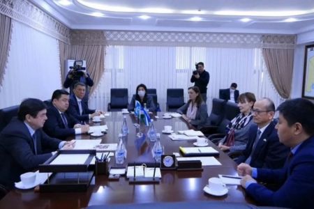 Жоқарғы Кеңес Баслығы БМШ ўәкиллери ҳәм Япония елшисин қабыллады