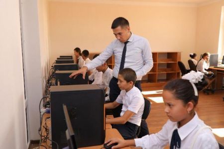 Беруний районында «Санлы технологиялар оқыў орайы» ашылды