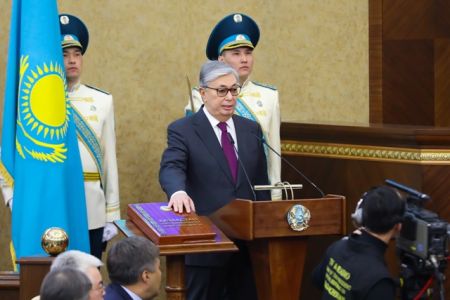 Қасым-Жомарт Тоқаев Қазақстан президенти лаўазымына киристи (фоторепортаж)