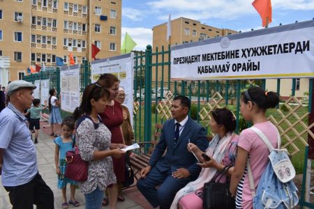 Нөкистеги Президент мектебине ҳүжжетлерди қабыллаў басланды