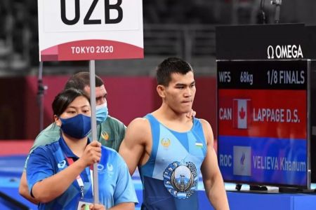 Қарақалпақстанлы палўан Азия чемпионатында гүмис медальды қолға киргизди