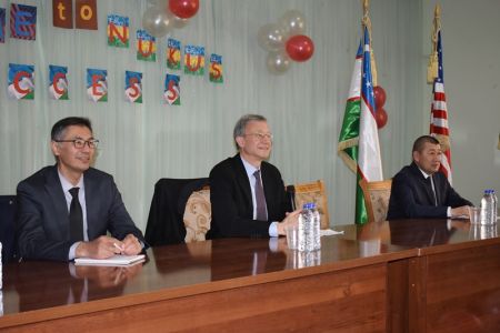 АҚШтың Өзбекстандағы елшиси Нөкис мәмлекетлик педагогикалық институтында