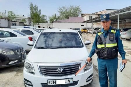 ЖПХ инспекторы тәрепинен излеўдеги автотранспорт анықланды